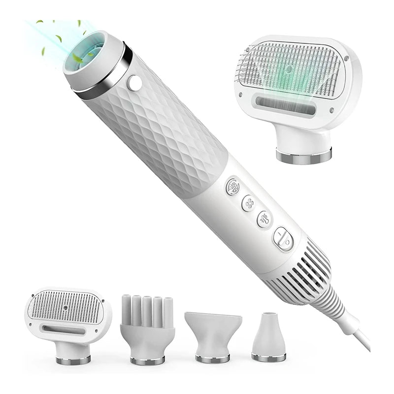 Dog Hair Dryer 5 In 1 Handheld Dog Dryer Pet Dog Blow Dryer With Temperature Adjustment For Home Travel US Plug - Image 2