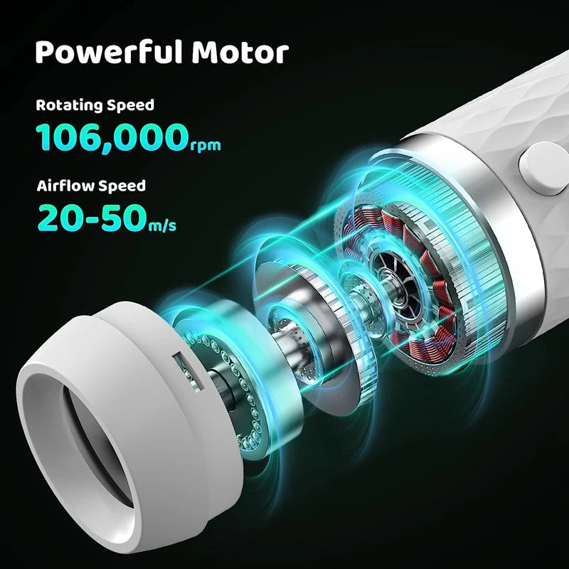 Dog Hair Dryer 5 In 1 Handheld Dog Dryer Pet Dog Blow Dryer With Temperature Adjustment For Home Travel US Plug - Image 4